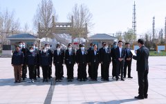 缅怀革命先烈、传承民族精神-博琛公司尚德党支部组织清明节公祭活动